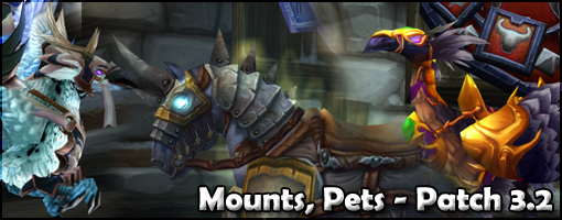 Mounts, Pets